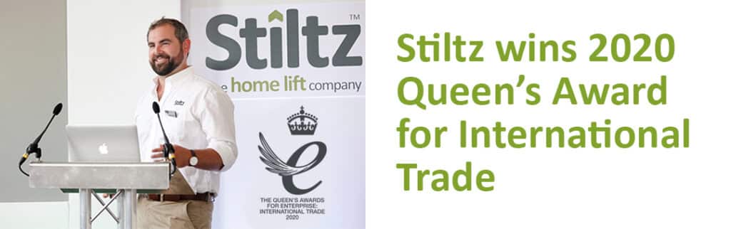 Stiltz wins 2020 Queen's Award for International Trade