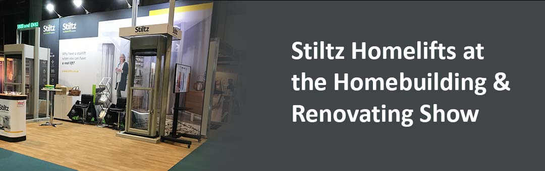 Ageing in place comes of age with Stiltz Homelifts at the Homebuilding & Renovating Show